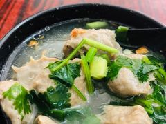 牛肉饼汤-汕尾小吃铜盘推(埔尾篮球场店)