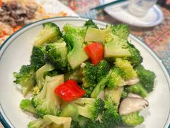 特色西兰花-羊巴道新疆菜·清真(上梅林店)