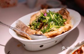Golden Oil-Infused Sea Bass