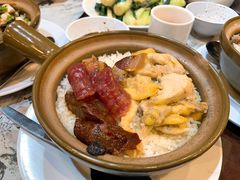臘味滑雞煲仔飯-尝囍煲仔小菜