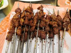 烤羊肉串-石羊农庄