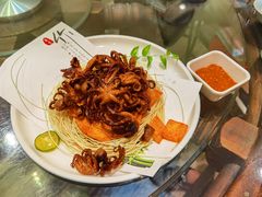 酱爆章鱼-小渔船渔家传统菜(鲅鱼圈店)