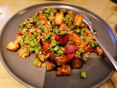 豆角肉沫烧茄子-上屿水产(鼓浪屿一店)