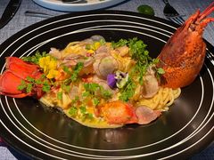 鲜掉眉毛丨龙虾海胆松露意面-弦月窗LUNETTE BY AMANDA(复兴路店)