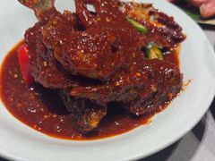 -草家酱蟹炭火烤肉店(珲春南路一店)