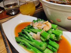 白灼芥兰苗-滋色臻选川菜(北京坊旗舰店)