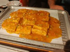 铁板包浆豆腐-绿茶餐厅(光谷世界城步行街店)
