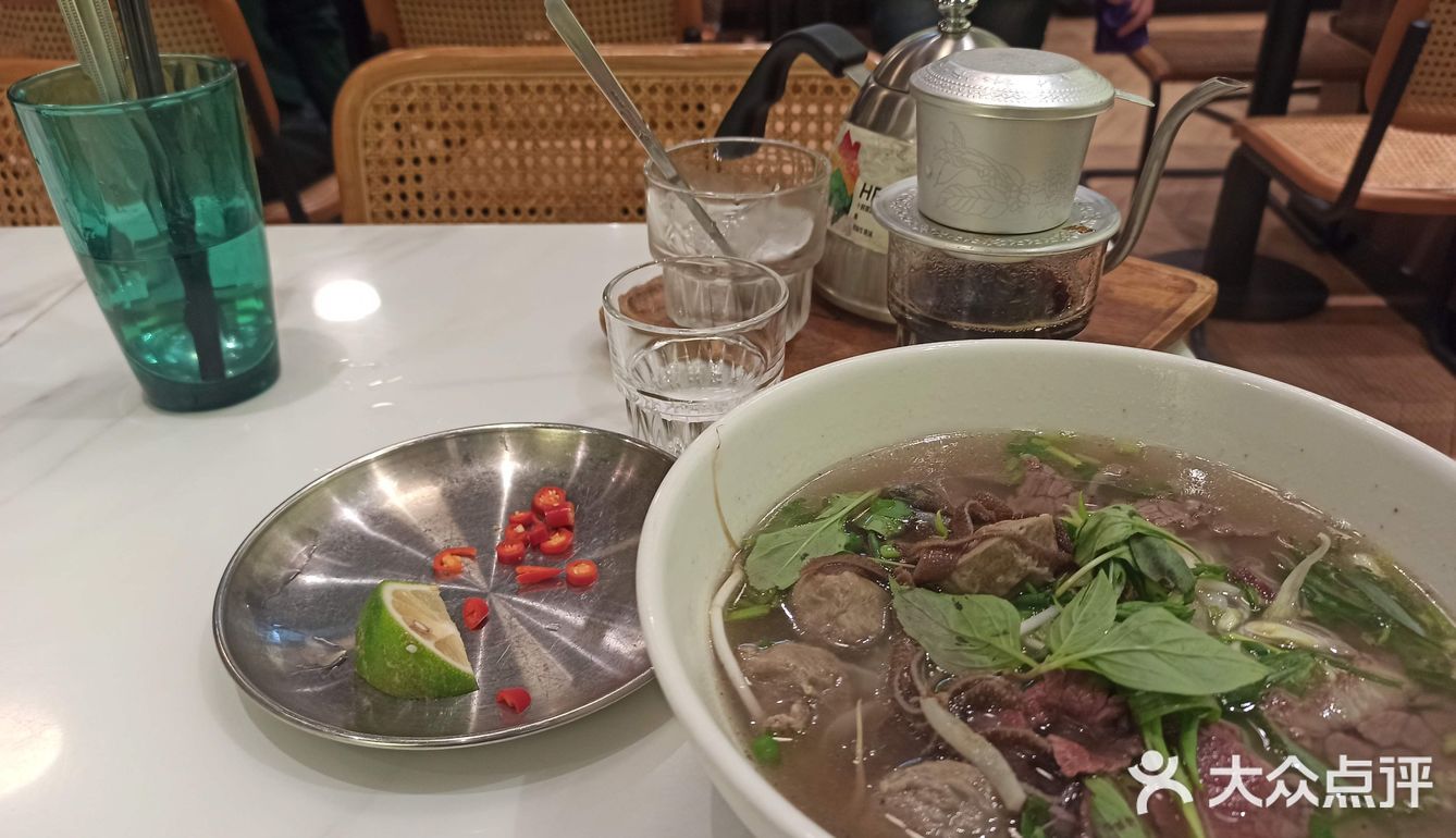 牛肉汤粉与咖啡的奇妙组合