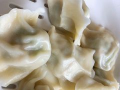 角瓜鸡蛋虾仁煎饺-添福来墨鱼饺子 · 海鲜东北菜(大连星海·黄浦路店)