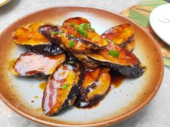 虾胶酿茄子-大树餐厅(红旗街万达店)