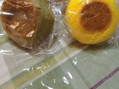 抹茶红豆小饼-稻田秋日式面包
