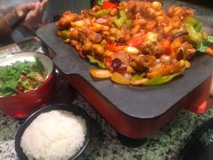 炭火干锅牛蛙加鸡翅-炭舍干锅(华发商都店)