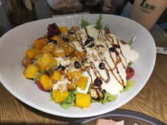 芒果丽高达奶酪沙拉-机器人火炉披萨