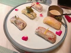 漫步花开彩虹卷-蜜桃花开·中西融合菜E&W(南长街店)