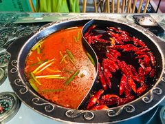 牛油鸳鸯锅底-8号苑自助烤场(西单店)