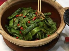 砂锅扁豆-翠清酒家(万丰路店)