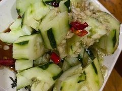 花生拌黄瓜-牛小隆牛肉面馆(四牌楼店)