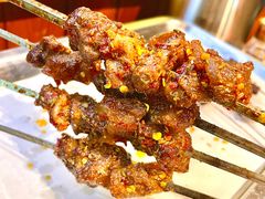 烤板筋-叁宝烤肉·西安烧烤(东三爻店)