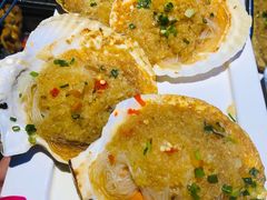 烤扇贝-三个蒙古大叔羊肉串(大宁店)