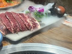 -明洞阿姨·韩式酱蟹烤肉·创意料理(三元桥店)