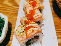 纹火三文鱼反卷-林妈妈村·日式料理(宝山龙湖天街店)