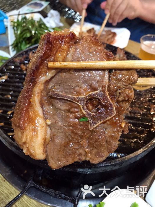 烤蝴蝶肉