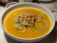 豆汤奶白菜-初蓉丨遇见新川菜(亲贤街荣耀店)