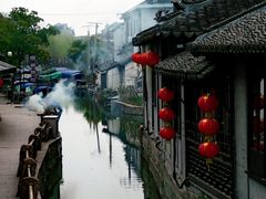 炊烟袅袅-周庄古镇景区-双桥