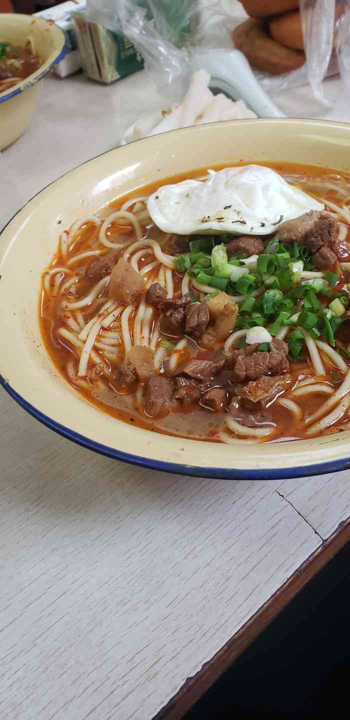 西园面馆-"早堂面是荆州沙市著名的传统过早,已有百年.