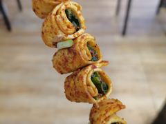 韭菜烤豆皮-晓靖轩烧烤(沙河风情店)