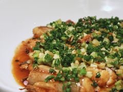 葱姜煎焖豆腐鱼-解香楼(八盘岭路店)