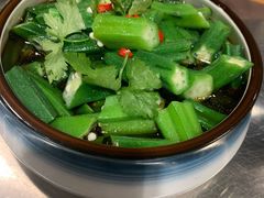 葱油秋葵-新興传承烤鸭