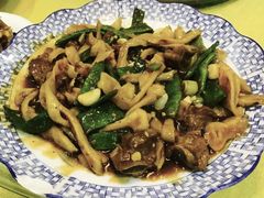 豆角排骨拉卷子-珍巷福地四合院菜馆(复兴门店)