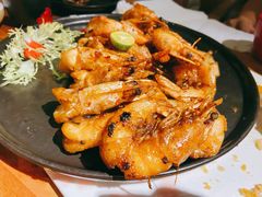 双椒爆白虾-桃花坞·私房菜餐厅(龙湖时代天街店)