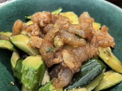 莱阳黄瓜拌海蜇头-KŌNG胶东小馆(华熙店)