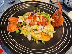 鲜掉眉毛丨龙虾海胆松露意面-弦月窗LUNETTE BY AMANDA(复兴路店)