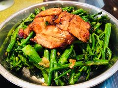 叉烧炒芥兰-农汤老店(顺联公园里店)