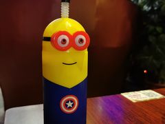 小黄人百香果汁-杯子红牛排(西樵店)