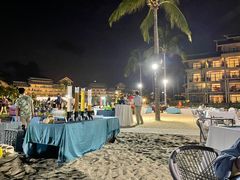 -亚龙湾希尔顿自助餐厅·海鲜·烧烤·沙滩BBQ·现场乐队