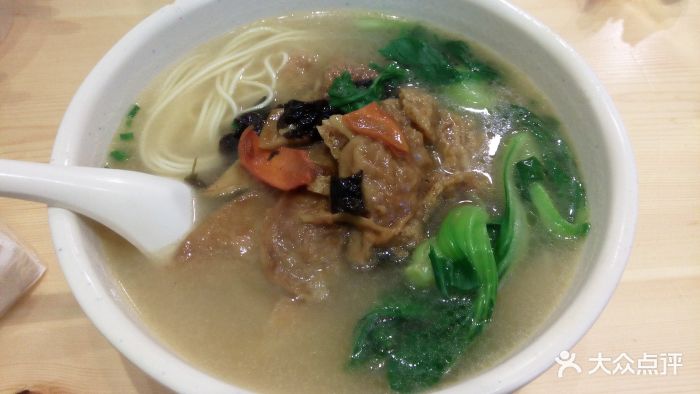 阿宝面馆(新闸路店)-罗汉素交面-菜-罗汉素交面图片-上海美食-大众