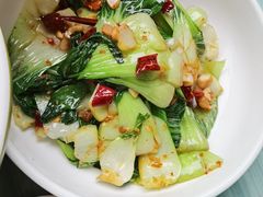 上海青炝油渣-湘当爱·鲜煮现炒(松岗立业路店)