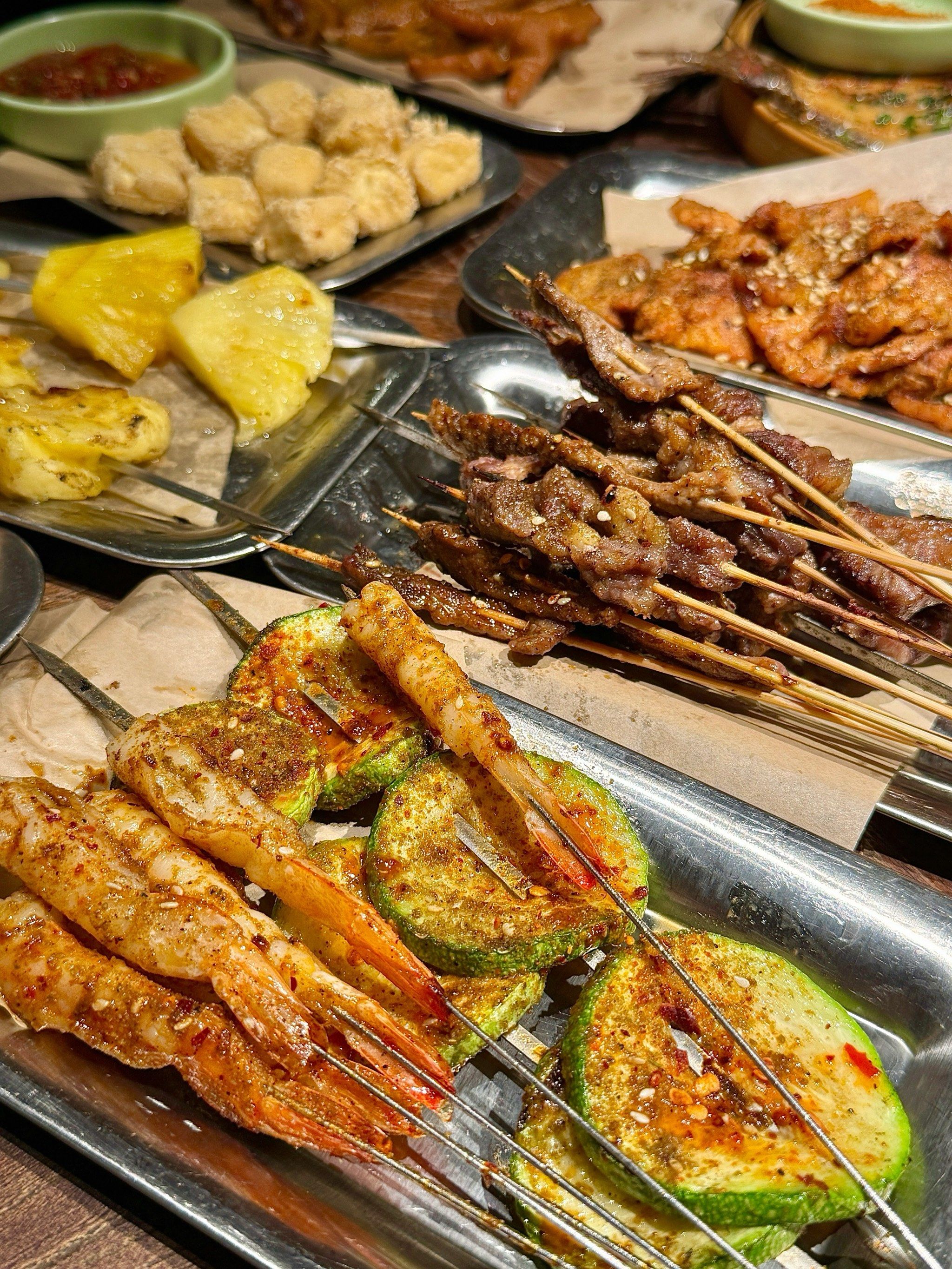 在上海zui爱的云南烧烤!每个月都来好上头