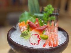 刺身三品-鲔吞·和牛寿喜烧(闵行区绿瘦酒店)