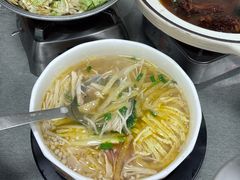 酸汤菌菇猪肚-雨后行菜(报慈北路店)