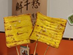 -山野的朋友露营炭火烤肉