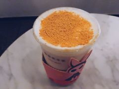厚芋泥豆乳茶-莓超疯