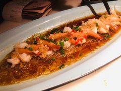 金银蒜蒸凤尾虾-绿茶餐厅(千岛湖银泰城店)