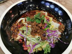 招牌肉酱凉皮-西北杂粮筐凉皮大王(环球中心店)