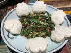 牛肉秋葵夹饼-江南驿·二十余年创意杭帮味(良渚玉鸟集店)