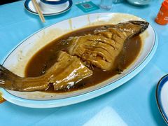 红焖深海鲽鱼-崴海渔村(虹梅路店)